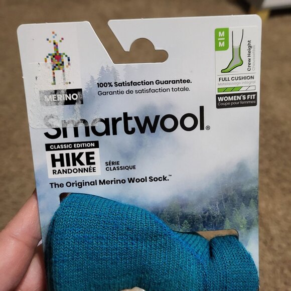 Womens Smartwool Merino Wool Blend Full Cushion Crew Socks Medium Size 7-9.5 - Picture 7 of 7